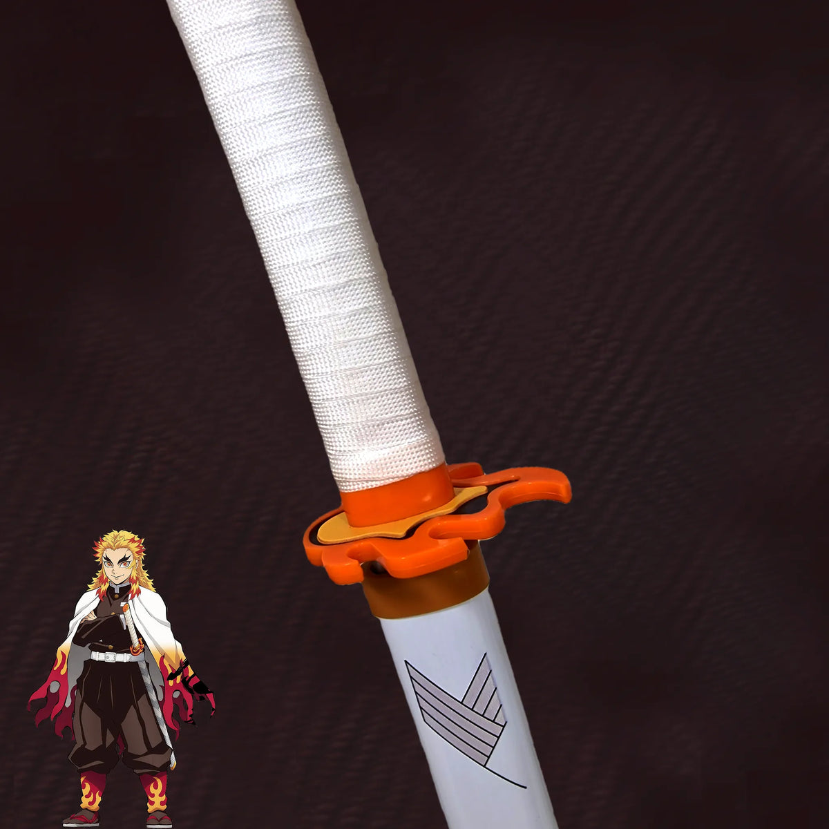 Nichirin de flame de Kyojuro Rengoku