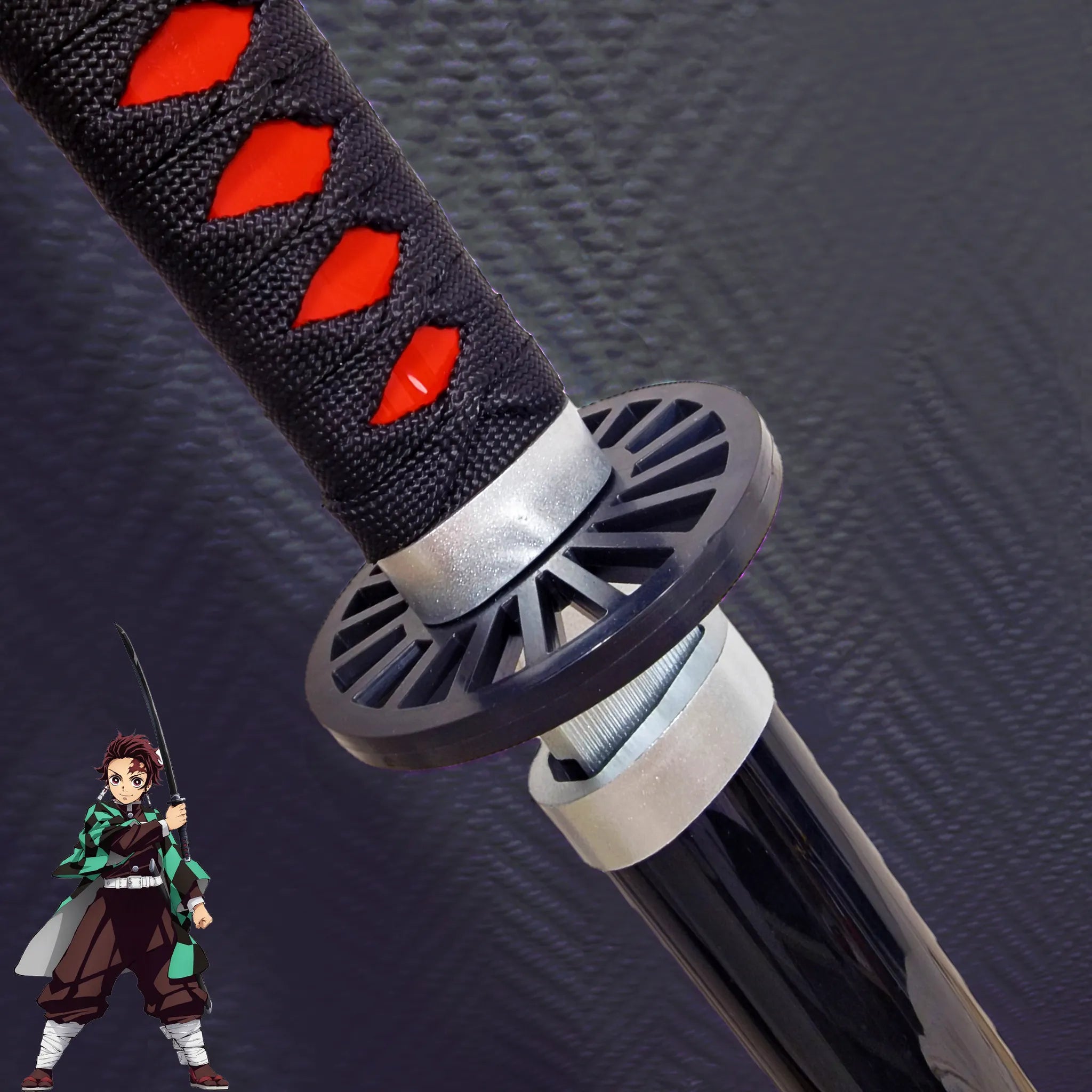 Nichirin noir de Tanjiro Kamado