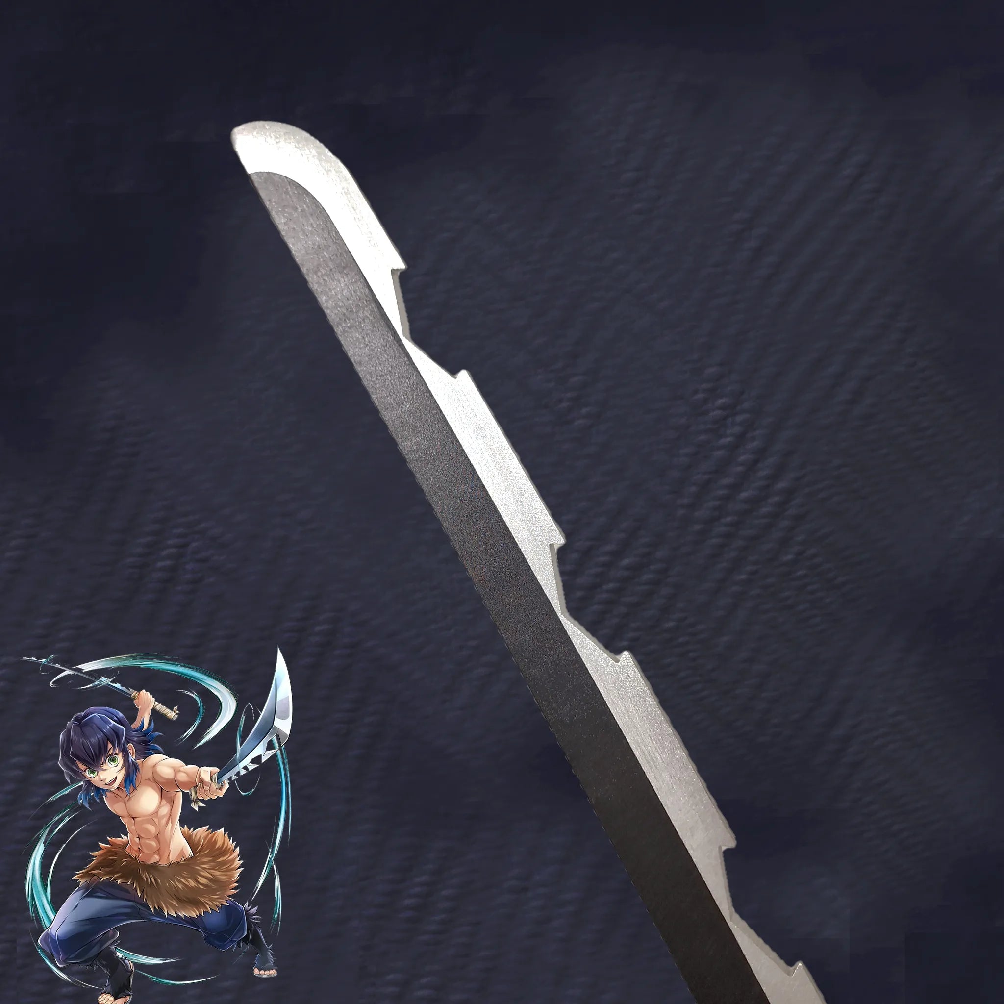 Nichirin de bete d'Inosuke Hashibira