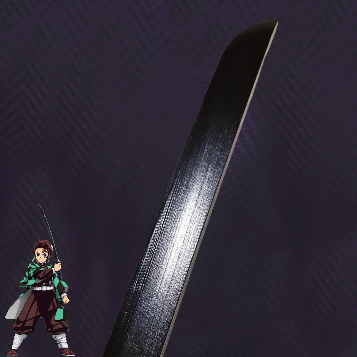 Nichirin noir de Tanjiro Kamado